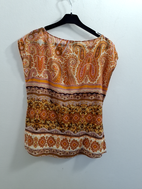 Sand Bluse